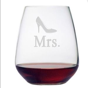 Susquehanna Glass "Mrs. High Heel" Wine Glass